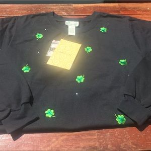 St. Patty’s Day sweatshirt NWT